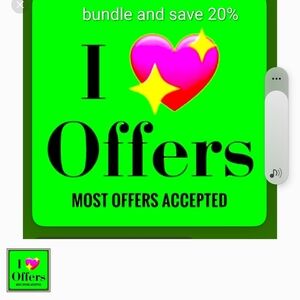 I Love Offers Graphic Sign